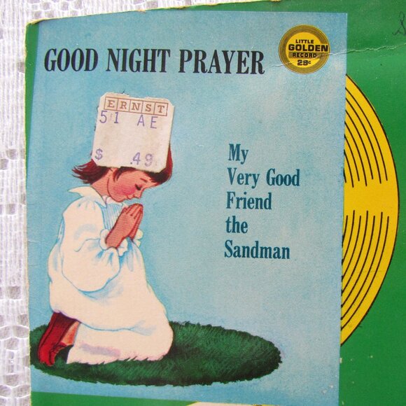 45 RPM KID'S RECORDS, LOT of 4 VINTAGE LULLABIES, THE SWING, THREE BLIND MICE + - Picture 5 of 16